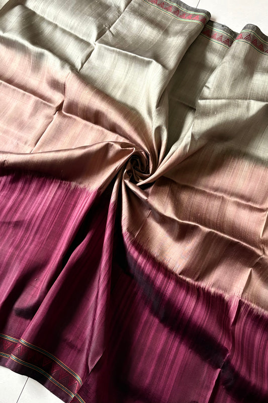 Exclusive Odisha Ikkat Dongria Pure Silk Saree