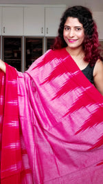 Load image into Gallery viewer, Kargil Cotton Saree- Red
