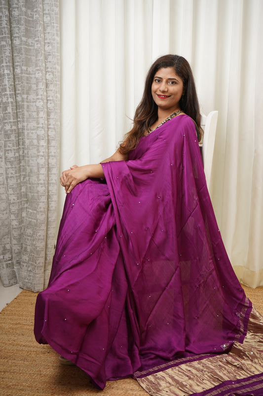 Mirror work on Modal- Purple