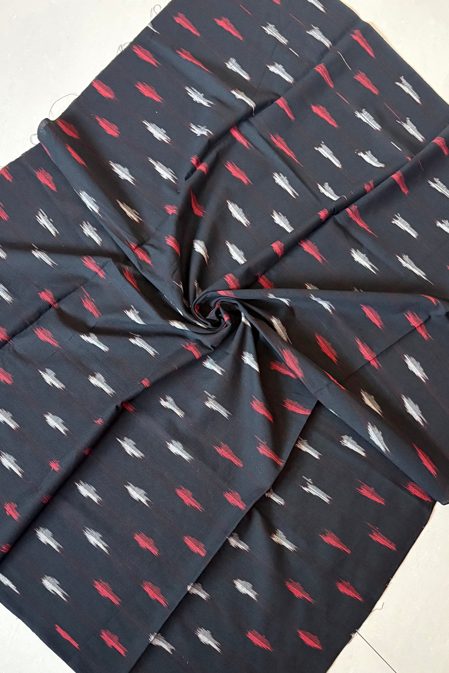 Cotton Ikkat Blouse Piece- Code 17