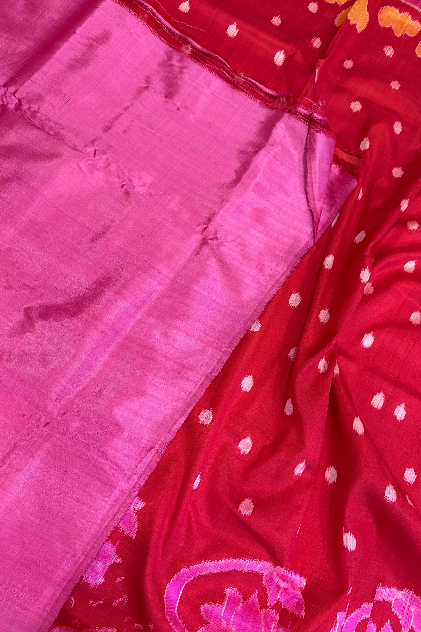 Exclusive Odisha Ikkat Pure Silk Saree- Red