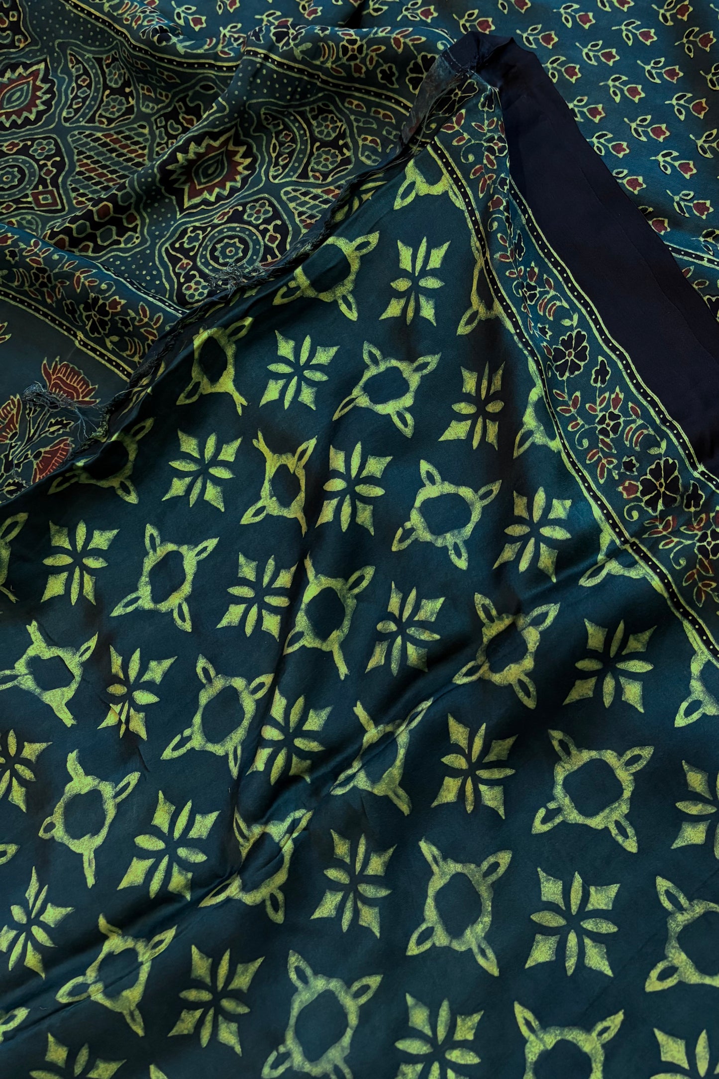 Ajrakh on Modal- Green