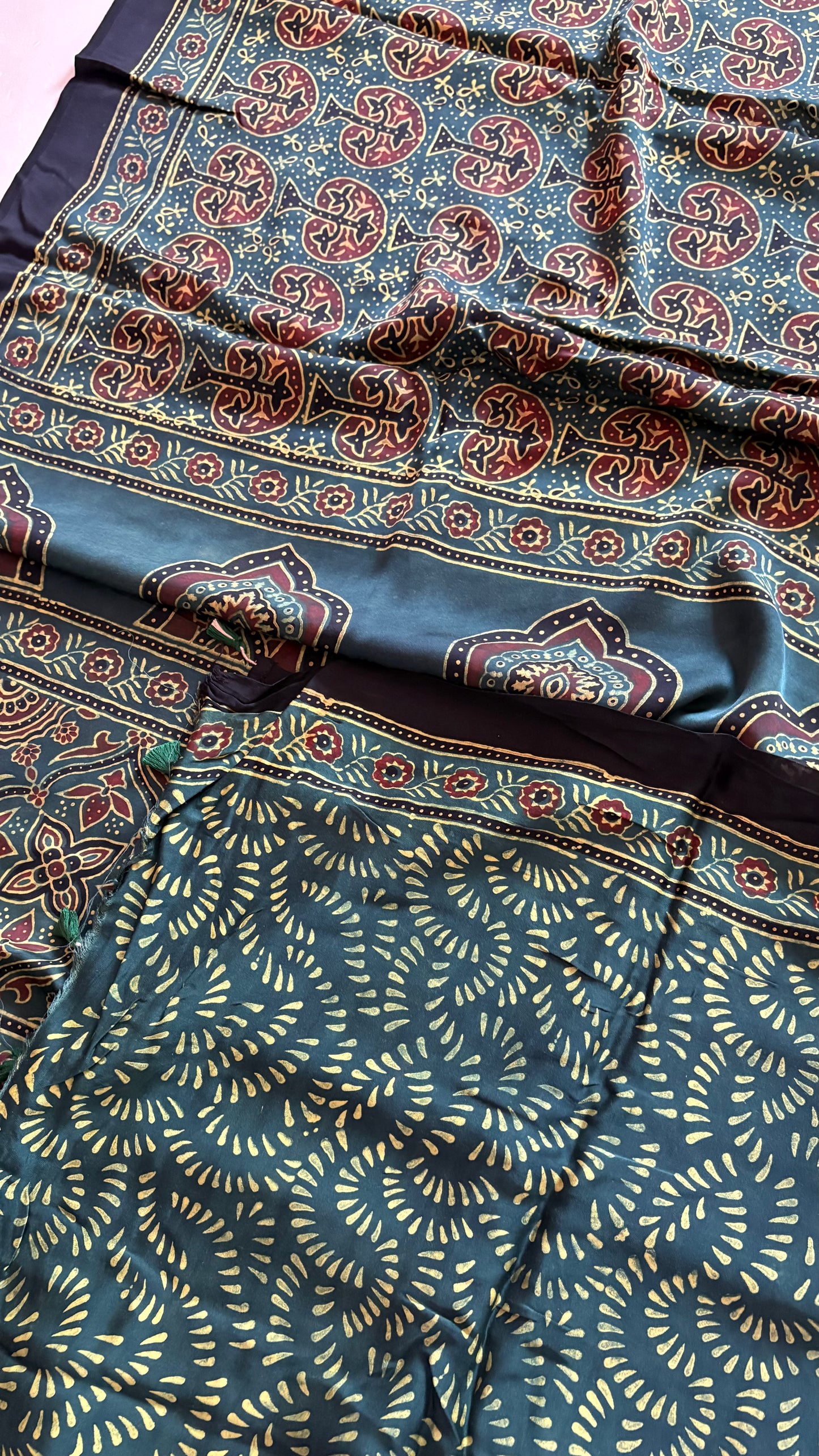 Ajrakh on Modal- Green