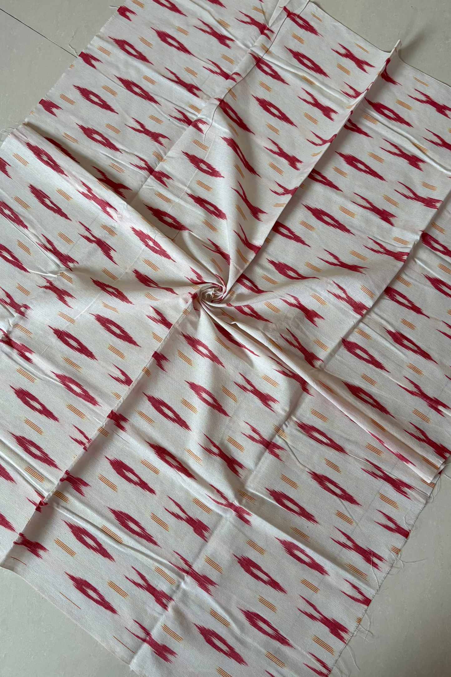 Cotton Ikkat Blouse Piece- Code 24