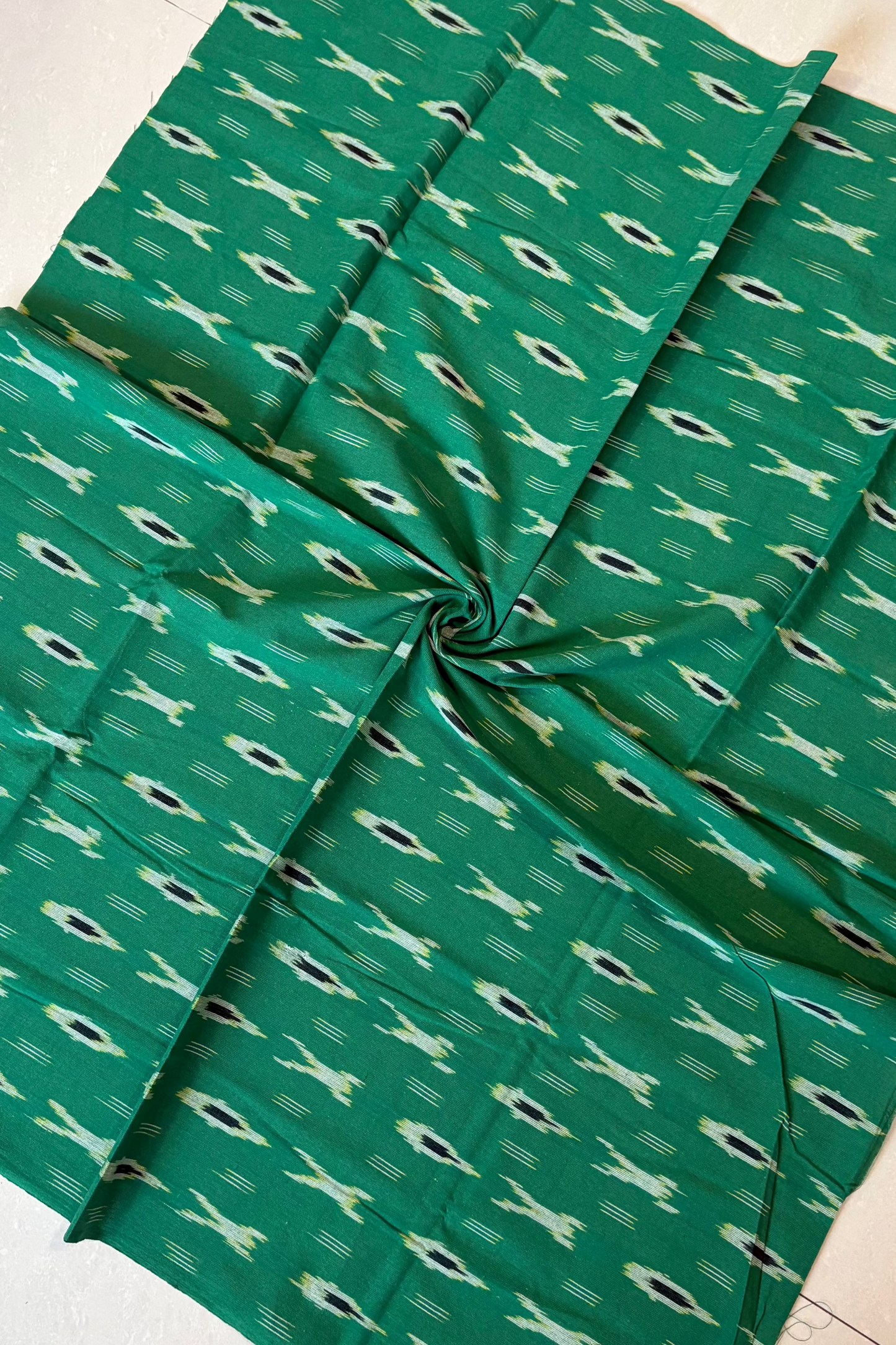 Cotton Ikkat Blouse Piece- Code 18