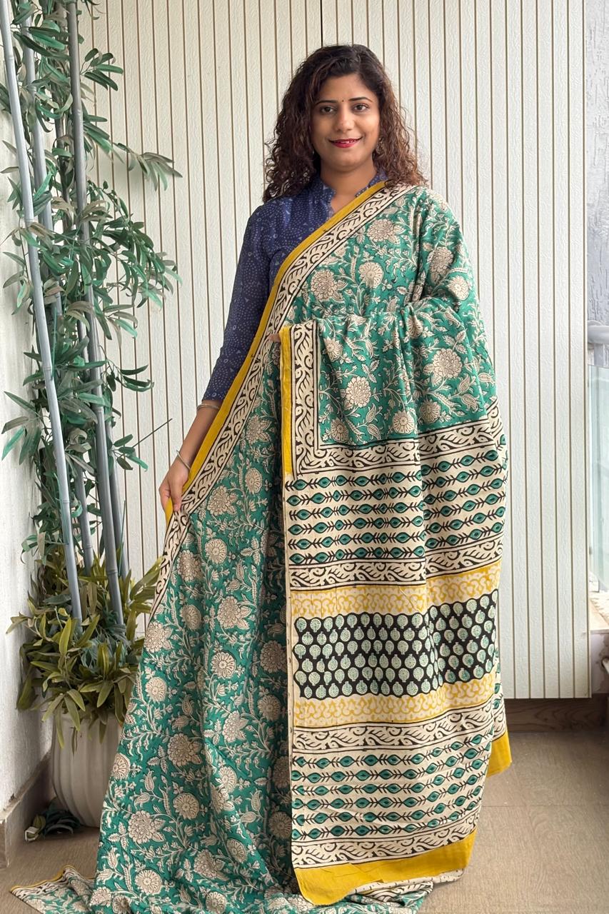 Hand Block Print Pure Cotton