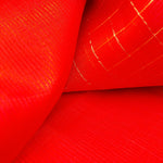 Load image into Gallery viewer, Mangalagiri Silk Cotton Saree With Gold Zari Checks - Red
