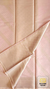 Banarasi Cotton Silk Saree- Pink Saree