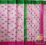 Load image into Gallery viewer, Chanderi Katan Silk Saree -Pink
