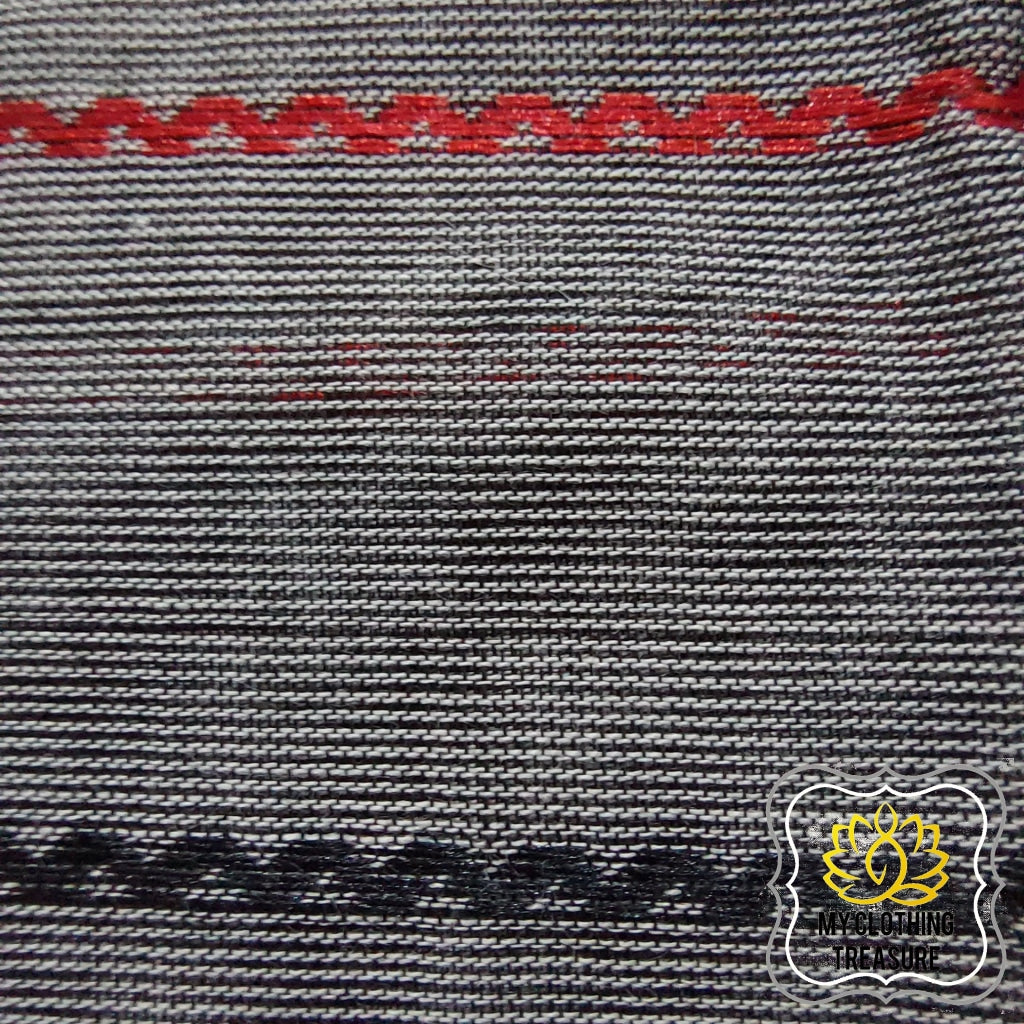 Kanjivaram Cotton Saree - Grey
