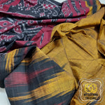 Load image into Gallery viewer, Kargil Cotton Saree- Mustard Gold Saree
