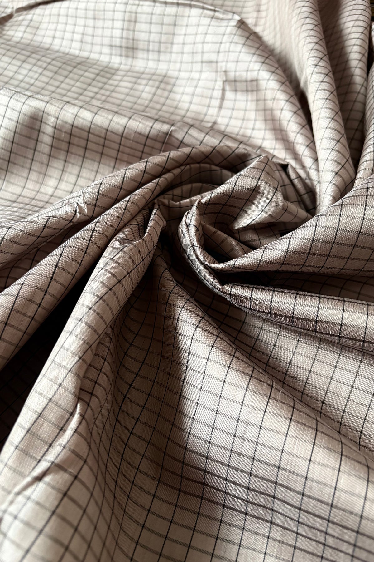 Odisha Ikkat Nuapatna Silk Saree - Silver Grey