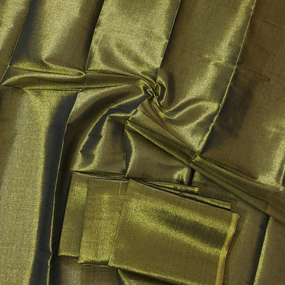 Tissue Blouse Piece- Black Gold