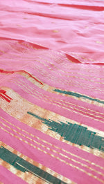 Load image into Gallery viewer, Cotton Paithani Saree With Fancy Pallu-Medium Pink
