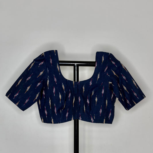 Pochampally Ikkat Cotton Blouse