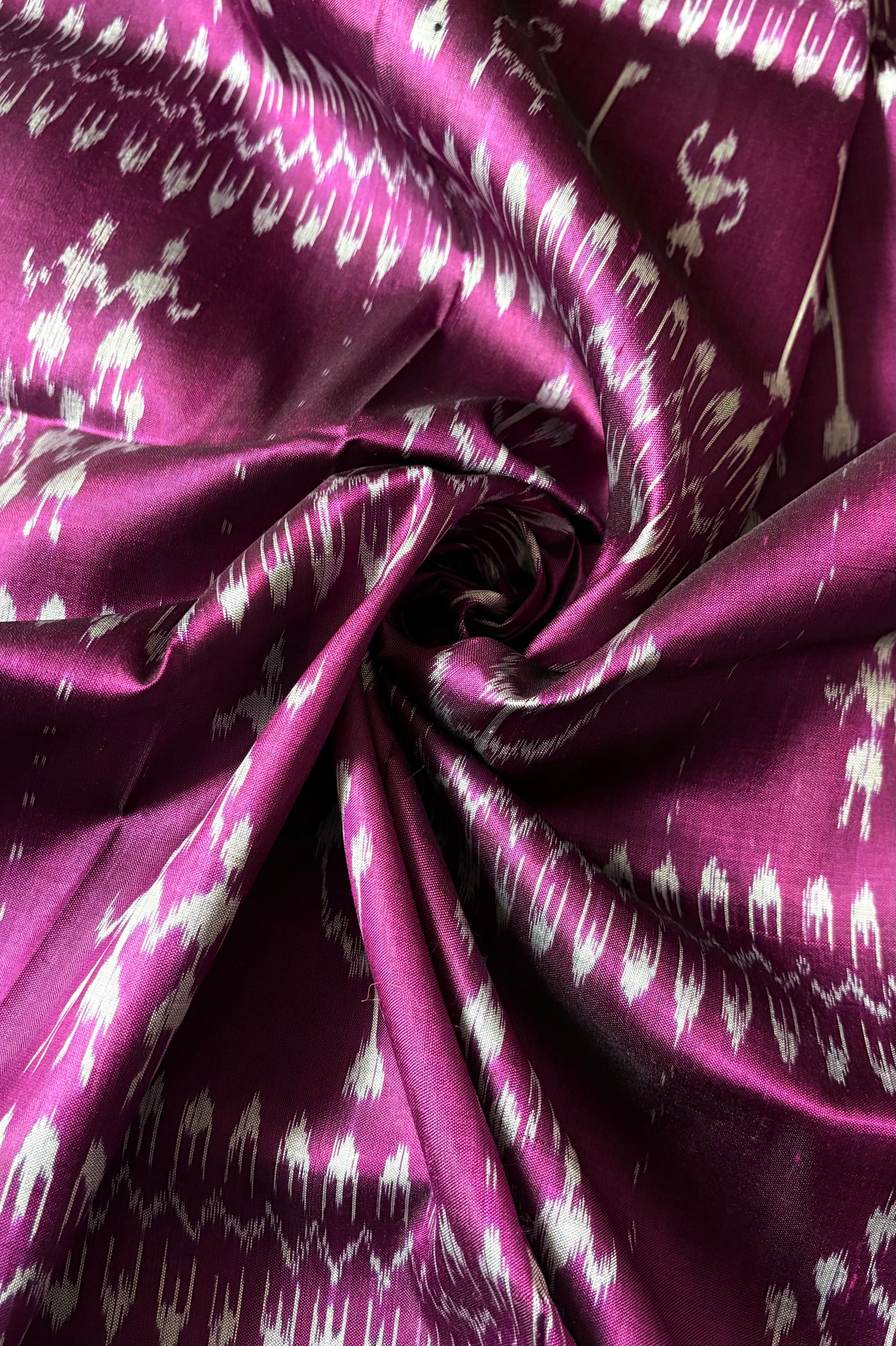 Exclusive Odisha Ikkat Khandua Silk Saree - Purple