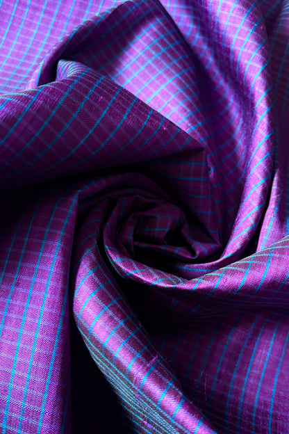 Sachipaar Khandua Silk Saree: Purple