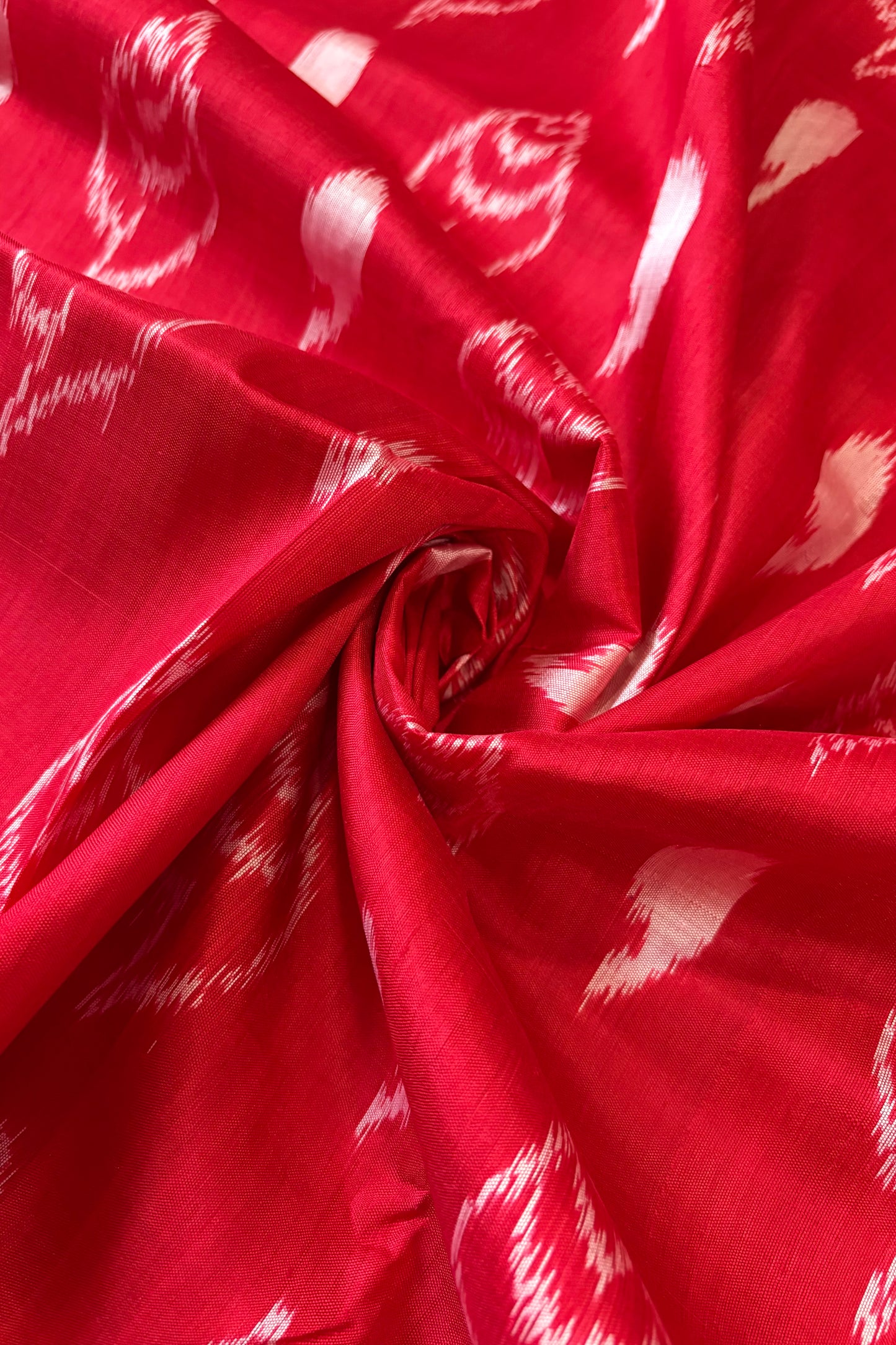 Odisha Ikkat Khandua Silk Saree - Red