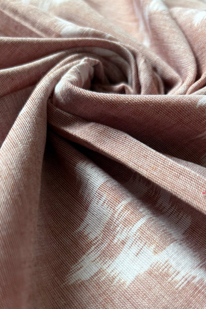 Khandua Cotton Saree - Beige