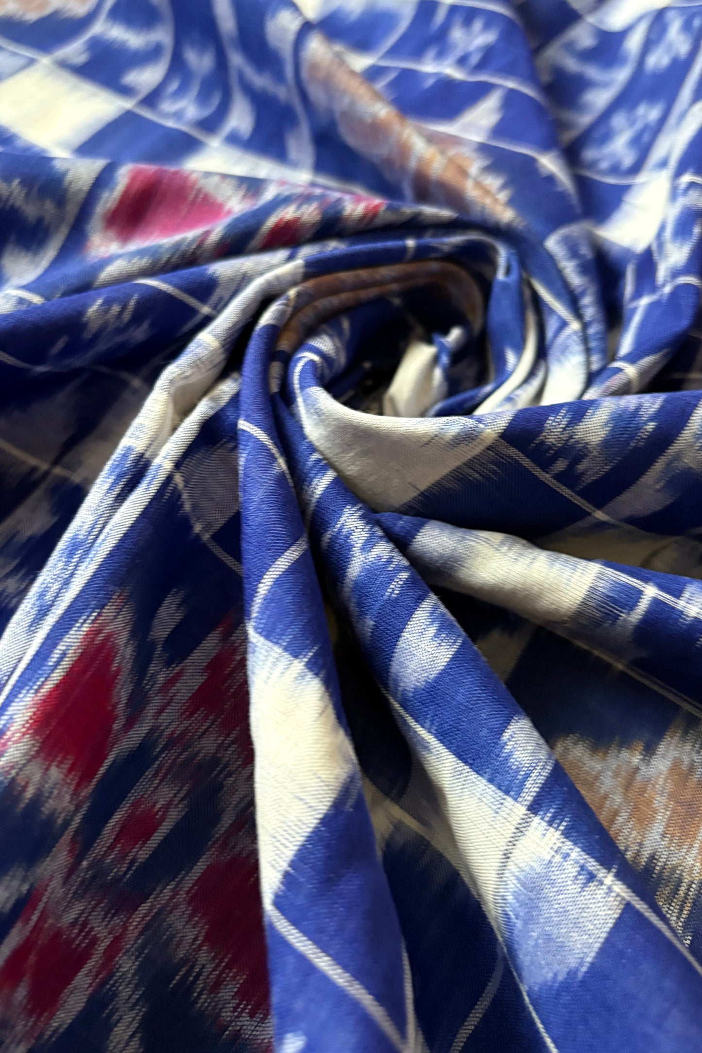 Sambalpuri Ikkat Cotton Saree-Utkala Laxmi