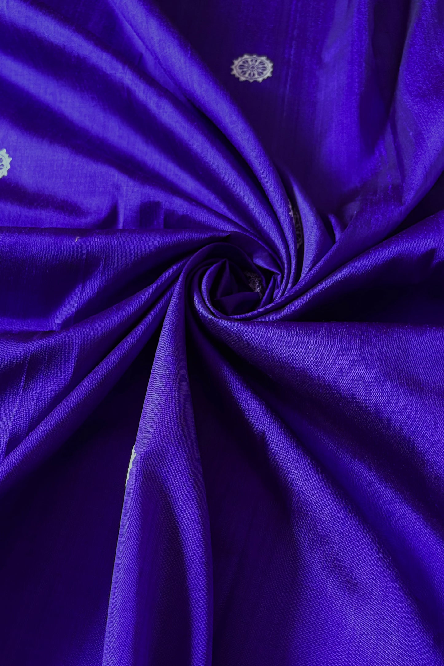 Odisha Ikkat Jalla Work Pure Silk Saree - Indigo