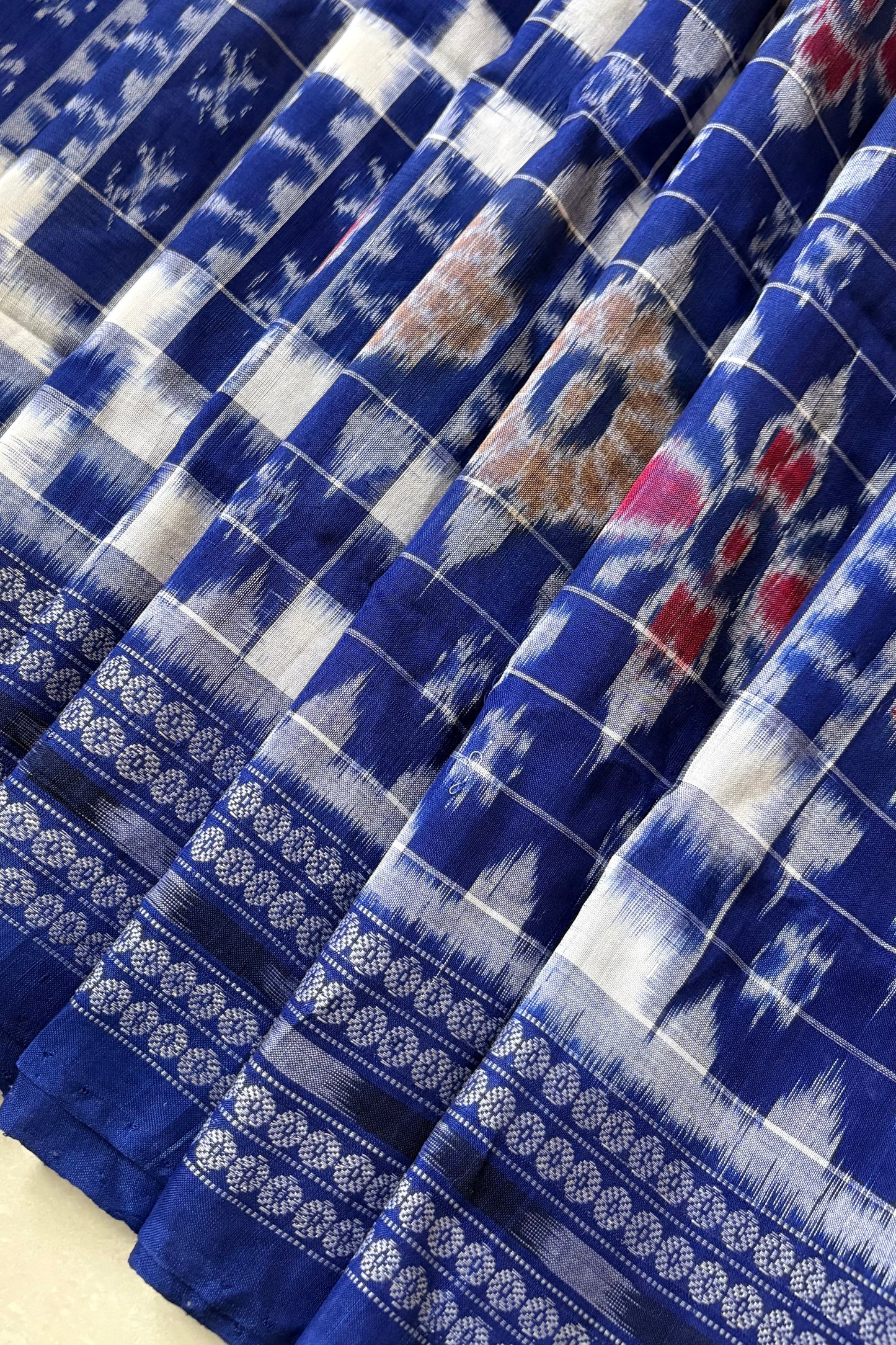 Sambalpuri Ikkat Cotton Saree-Utkala Laxmi