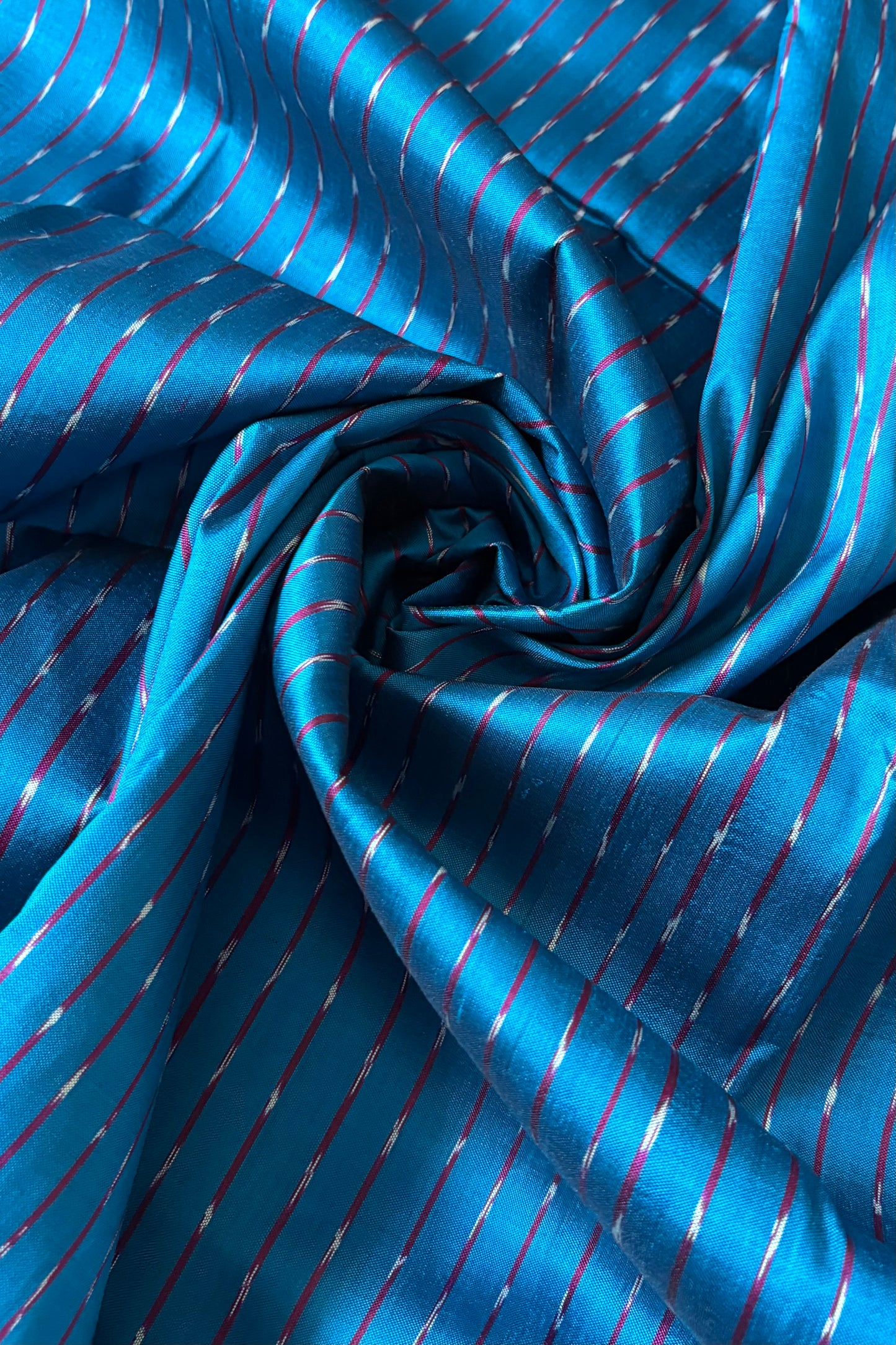Odisha Ikkat Khandua Silk Saree - Blue