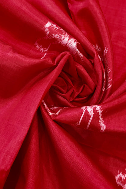 Exclusive Odisha Ikkat Pure Silk Saree- Red