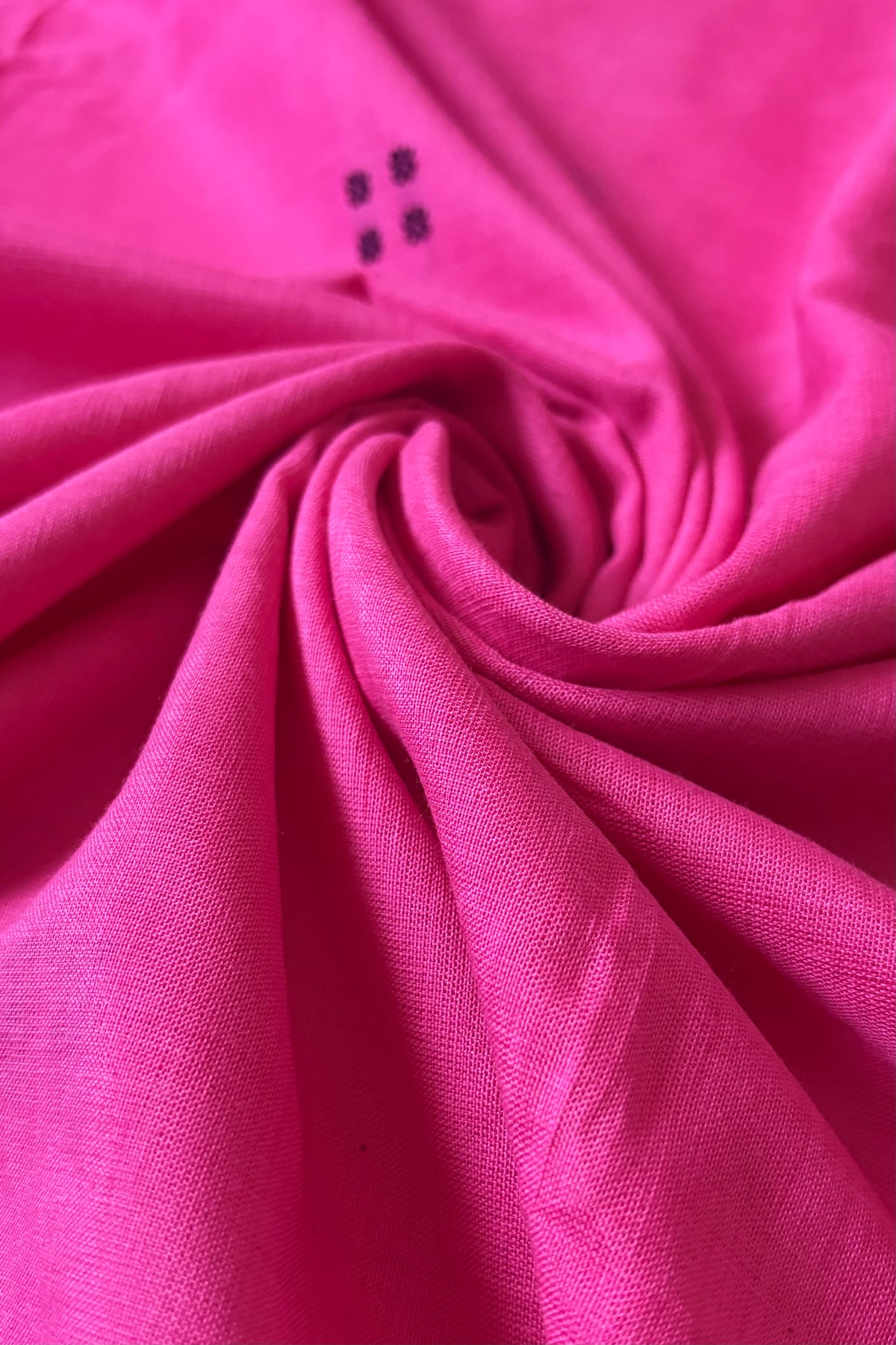 Ek Phulia Cotton Saree - Pink