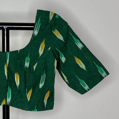 Pochampally Ikkat Cotton Blouse