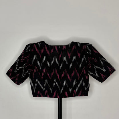 Pochampally Ikkat Cotton Blouse