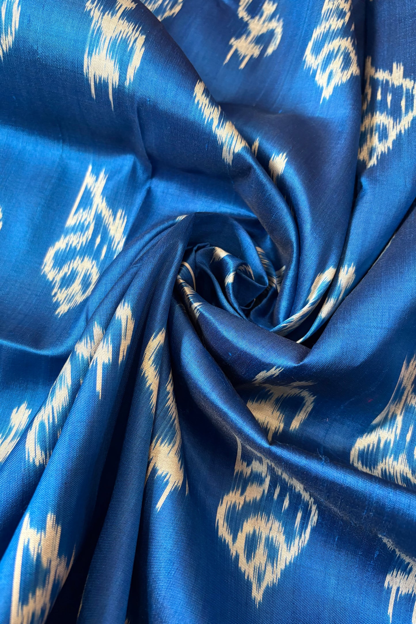 Exclusive Odisha Ikkat Pure Silk Saree- Blue