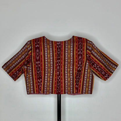 Odisha Ikkat Cotton Blouse