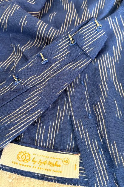 Pochampally Ikkat Cotton Blouse