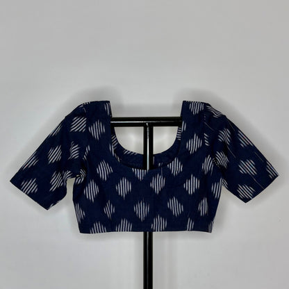 Pochampally Ikkat Cotton Blouse
