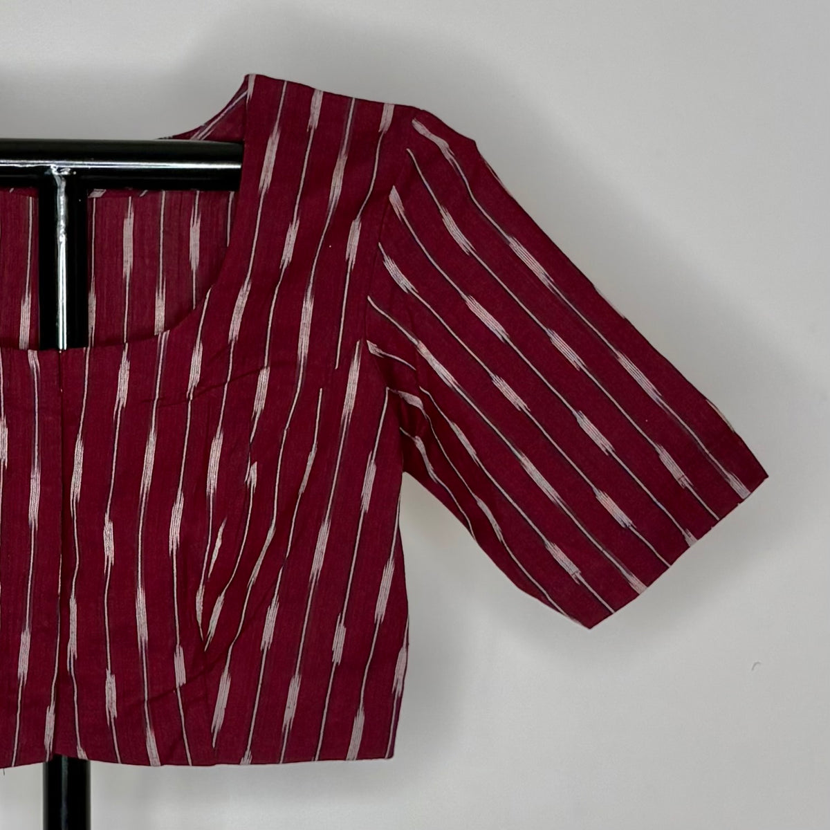 Pochampally Ikkat Cotton Blouse