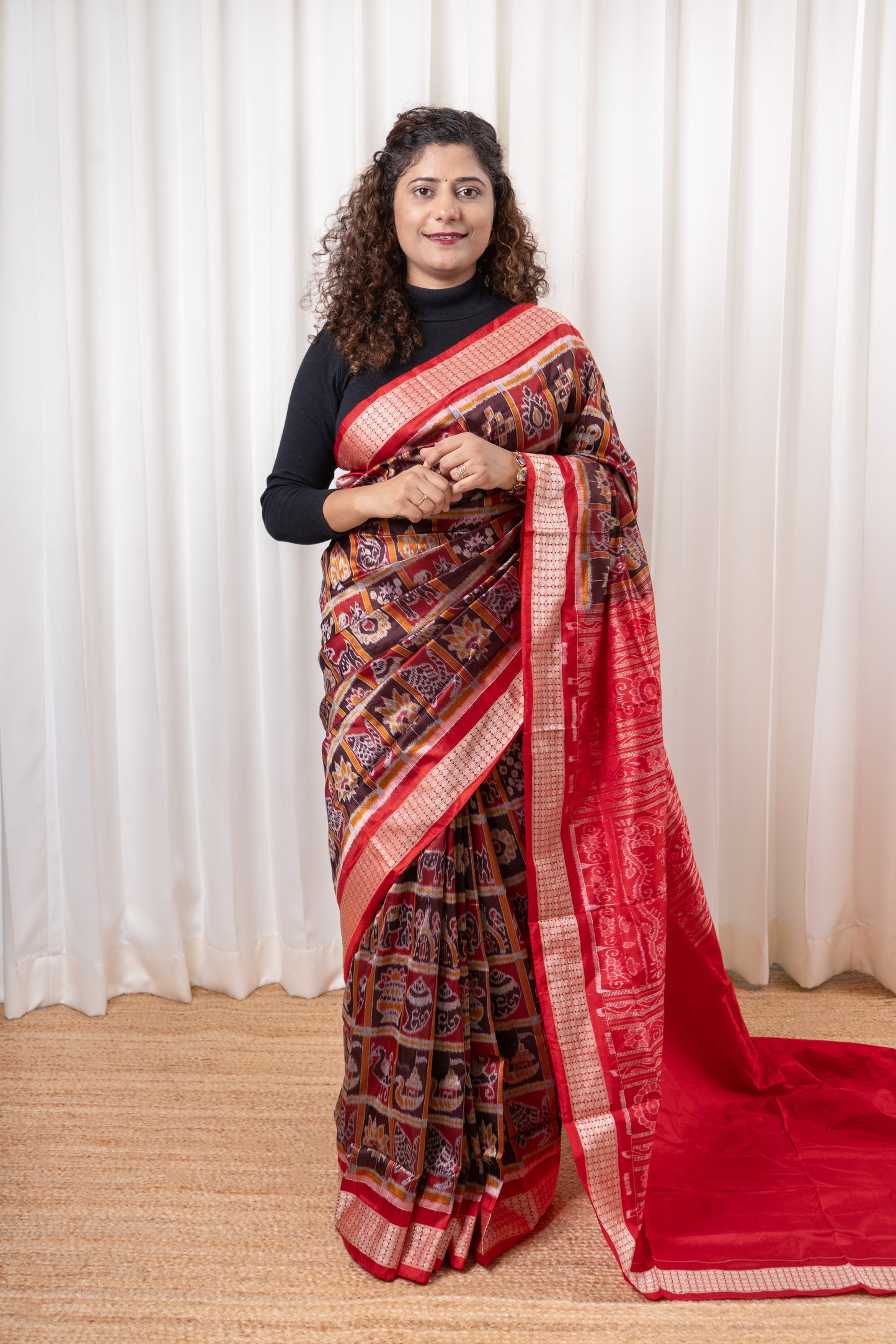 Exclusive Nabakothi Sambalpuri Pure Silk Saree