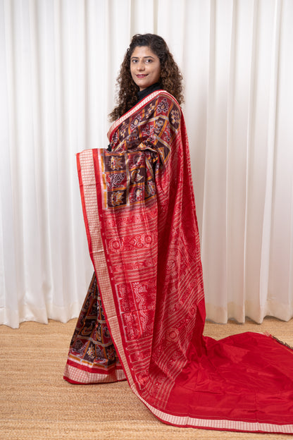 Exclusive Nabakothi Sambalpuri Pure Silk Saree