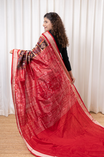 Exclusive Nabakothi Sambalpuri Pure Silk Saree