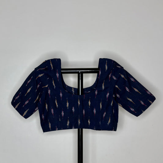 Pochampally Ikkat Cotton Blouse
