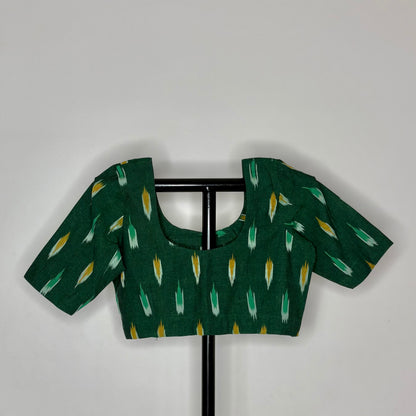 Pochampally Ikkat Cotton Blouse