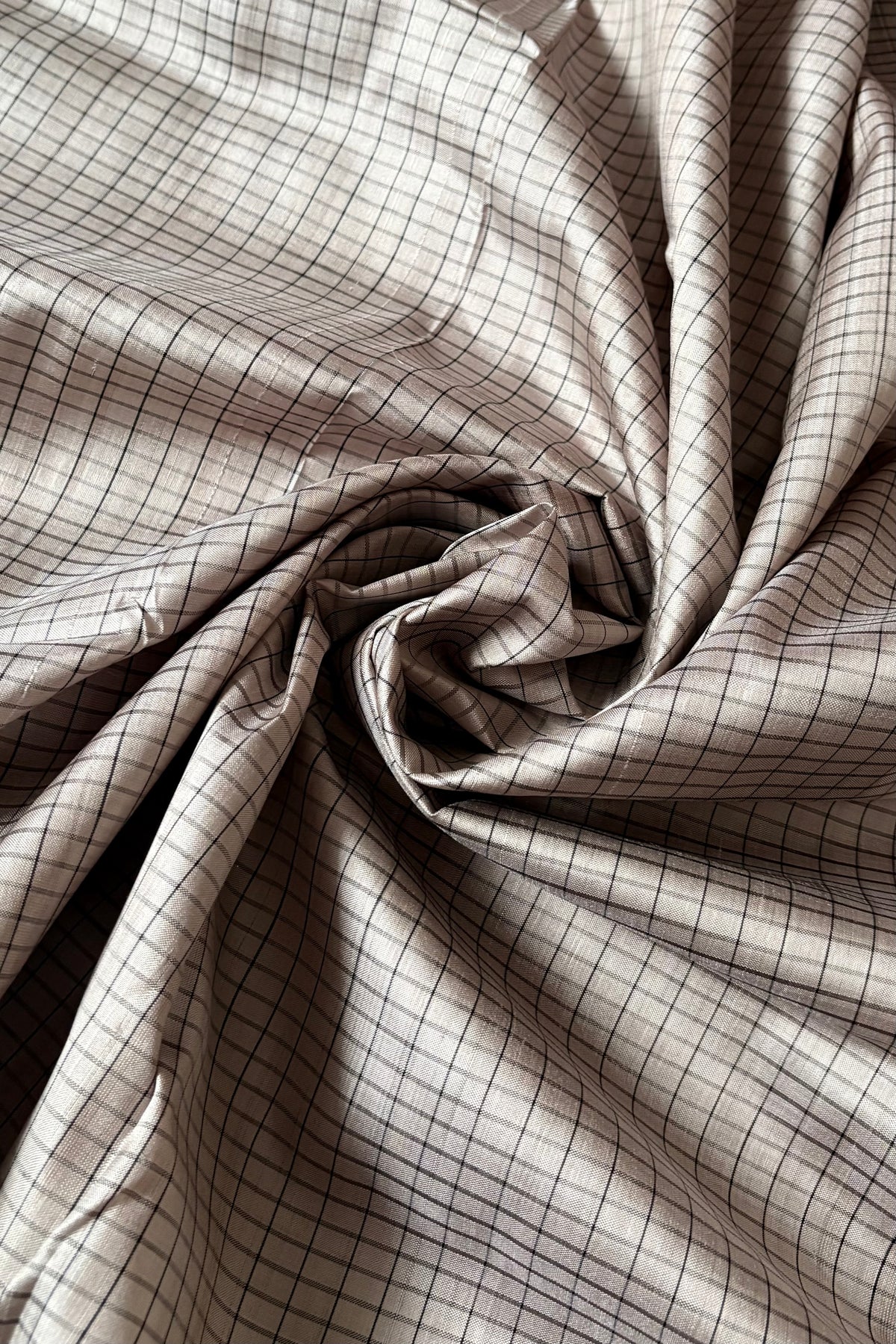 Odisha Ikkat Nuapatna Silk Saree - Silver Grey
