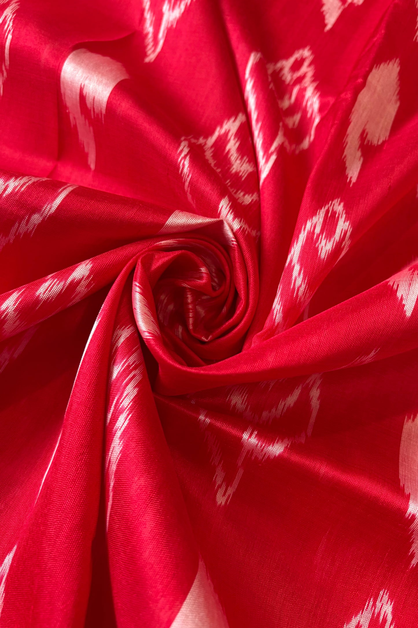 Odisha Ikkat Khandua Silk Saree - Red