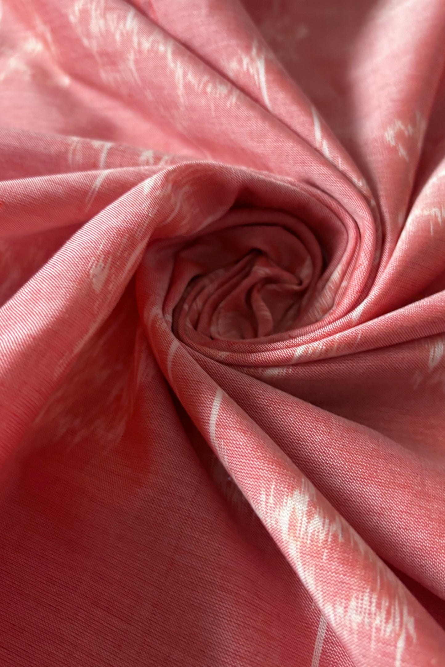 Odisha Ikkat Khandua Cotton Saree- Peach and Grey