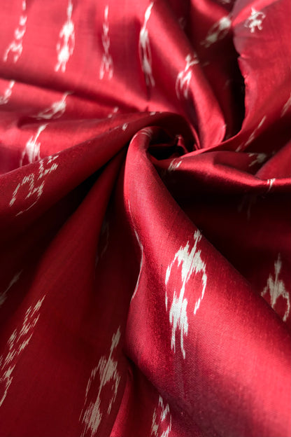Exclusive Odisha Ikkat Khandua Silk Saree - Maroon