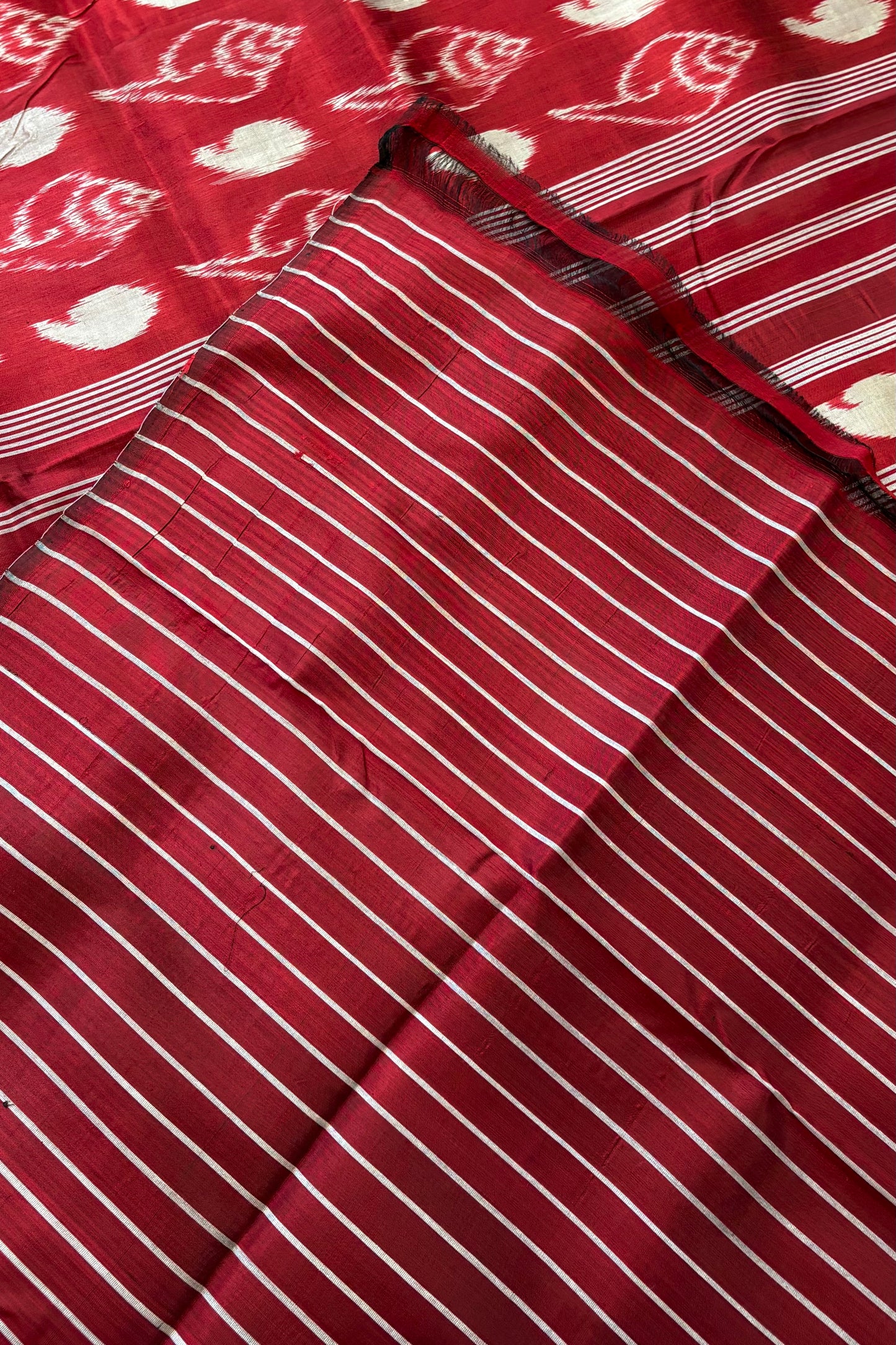 Exclusive Odisha Ikkat Pure Silk Saree- Maroon