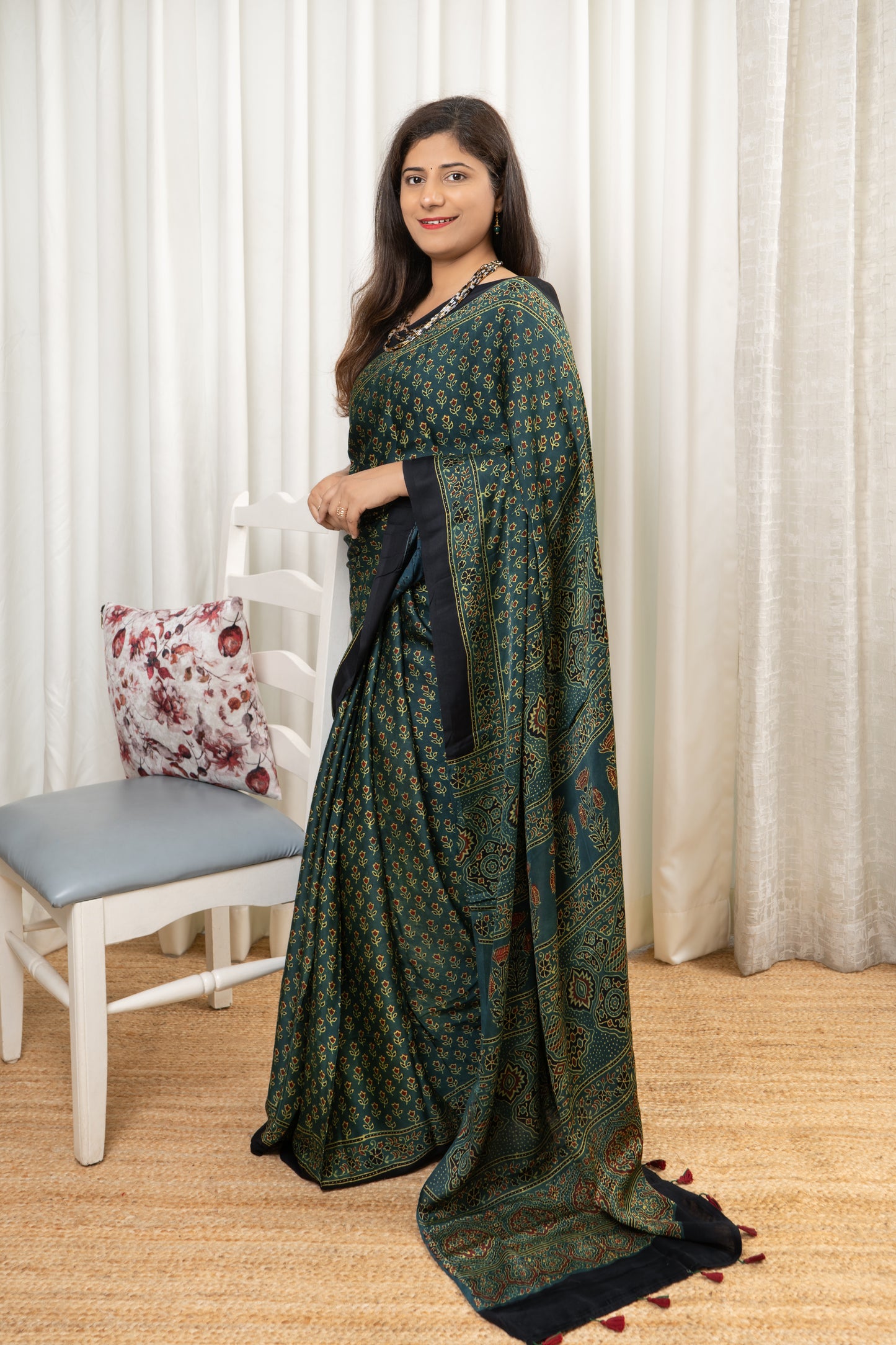 Ajrakh on Modal- Green