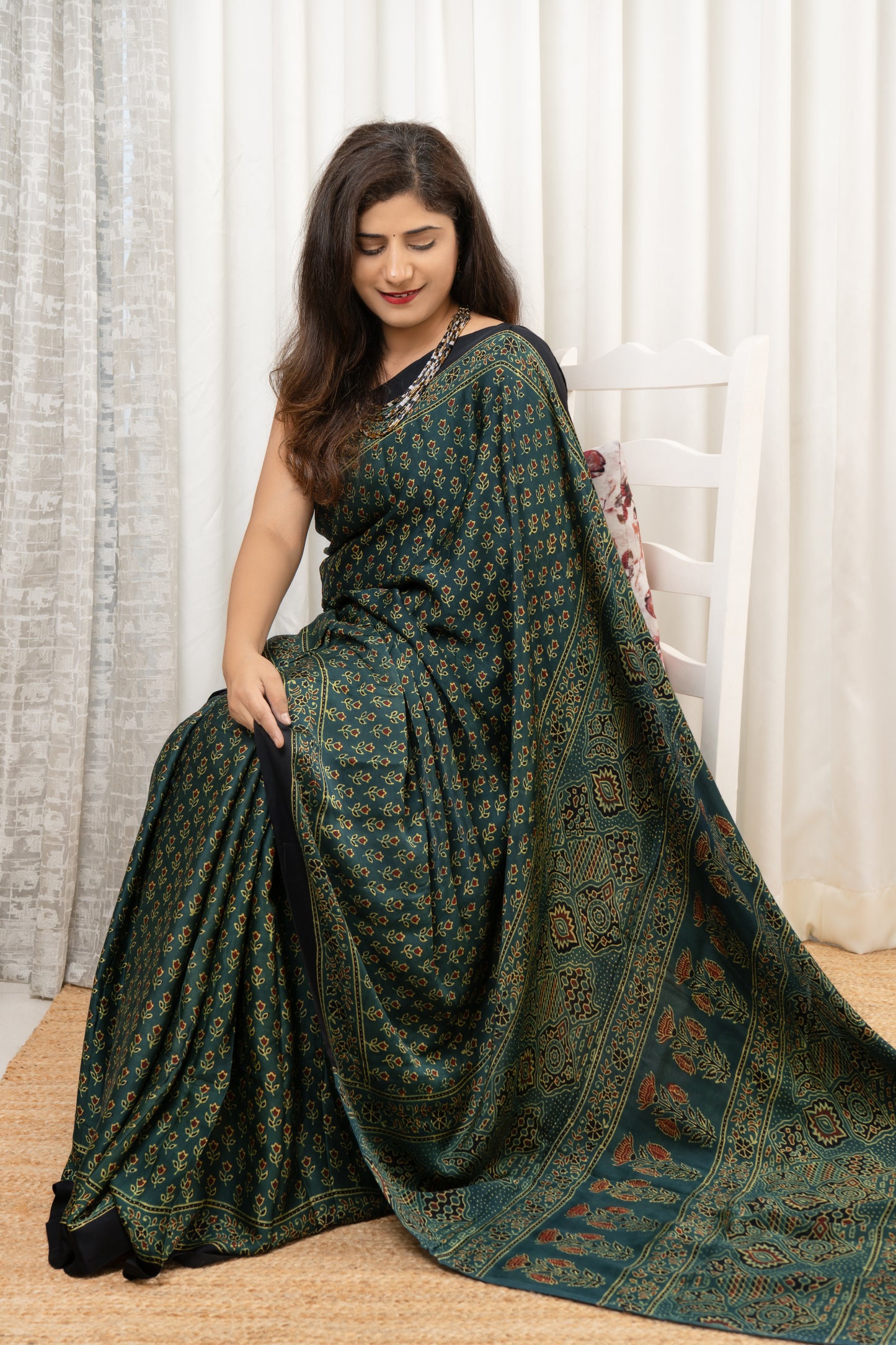 Ajrakh on Modal- Green