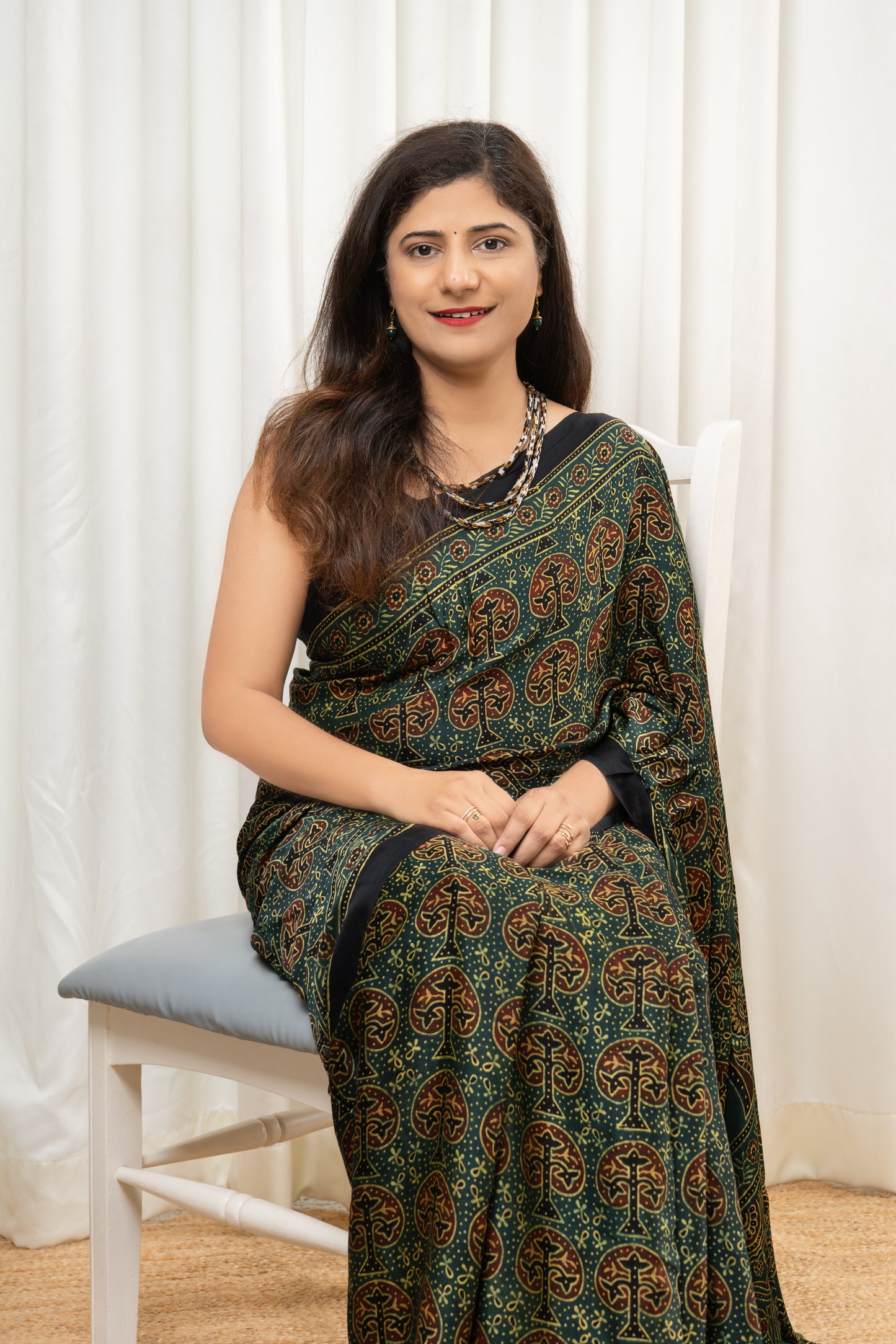 Ajrakh on Modal- Green