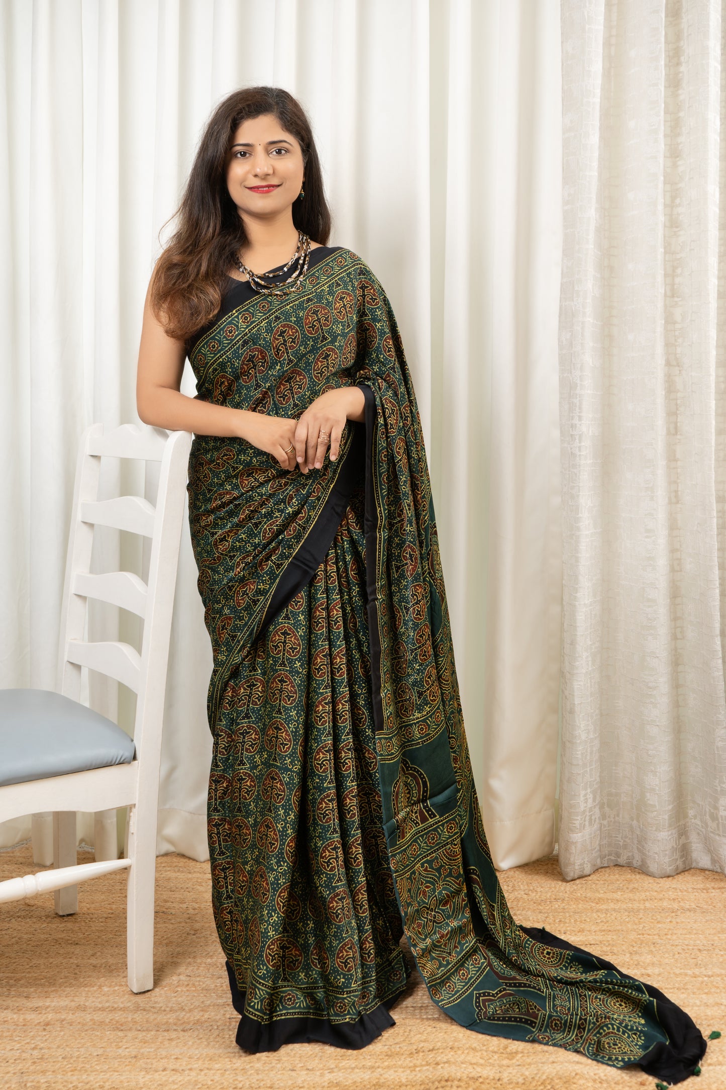 Ajrakh on Modal- Green